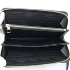 Louis Vuitton Zippy Wallet Zip Around Monogram Empreinte Black — view 3