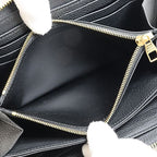 Louis Vuitton Zippy Wallet Zip Around Monogram Empreinte Black — view 4