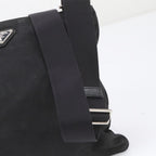 Prada Tessuto Nylon Triangle Logo Shoulder Bag Crossbody Messenger Business — view 2