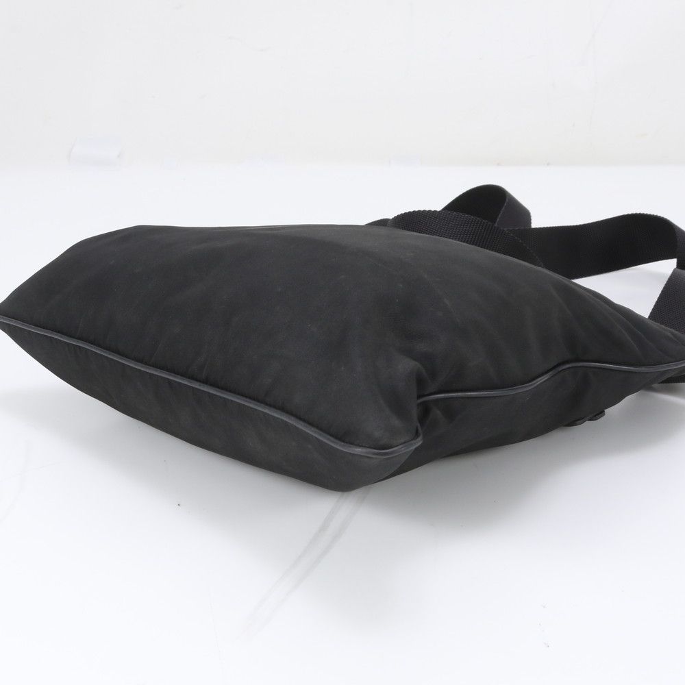 Prada Tessuto Nylon Triangle Logo Shoulder Bag Crossbody Messenger Business — view 6