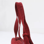 Prada Tessuto Nylon Triangle Logo Shoulder Bag — view 2