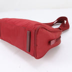 Prada Tessuto Nylon Triangle Logo Shoulder Bag — view 6