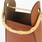 Loewe Bamboo Bucket Bag Leather Brown — view 8