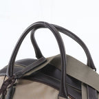 Prada Leather Canvas 2-Way Boston Bag — view 3