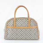Louis Vuitton Monogram Mini Marie Blue Leather Canvas Handbag Tote