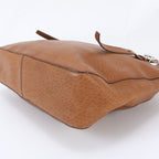 Prada Leather Tote Bag Shoulder Hand Brown — view 6