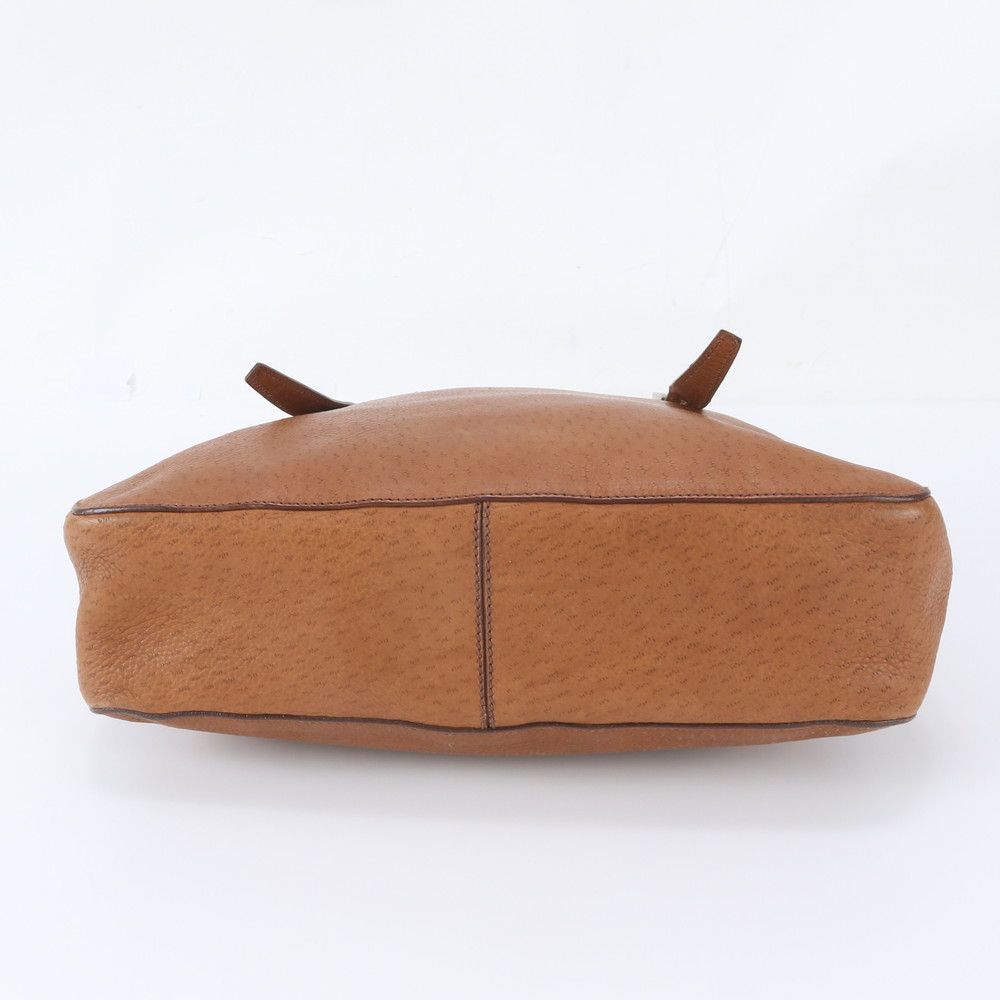 Prada Leather Tote Bag Shoulder Hand Brown — view 5