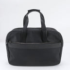 Loewe Repeat Anagram Leather Business Document Tote Bag Black