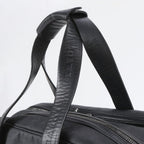 Loewe Repeat Anagram Leather Business Document Tote Bag Black — view 2