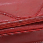 Chanel Quilted Lambskin Leather Chain Shoulder Bag — view 8