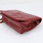 Chanel Quilted Lambskin Leather Chain Shoulder Bag — view 6
