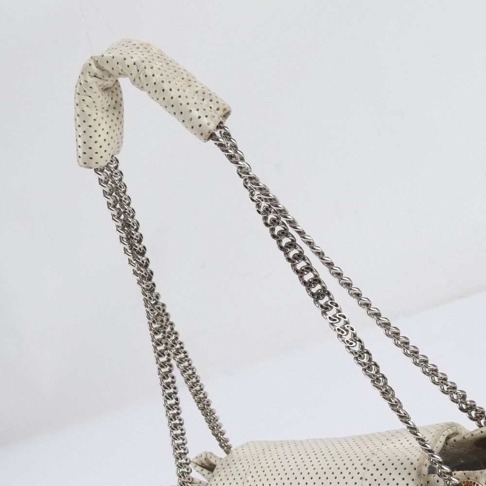 Chanel Boutique 2.55 Perforated Leather Shoulder Bag — view 2