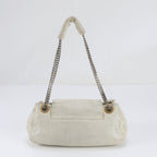 Chanel Boutique 2.55 Perforated Leather Shoulder Bag — view 3