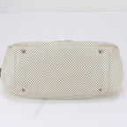 Chanel Boutique 2.55 Perforated Leather Shoulder Bag — view 5