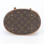 Louis Vuitton Monogram Bucket PM Leather Tote Bag Shoulder — view 6