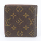 Louis Vuitton Monogram Portefeuille Cartes Credit Monet Leather Bifold Wallet — view 2