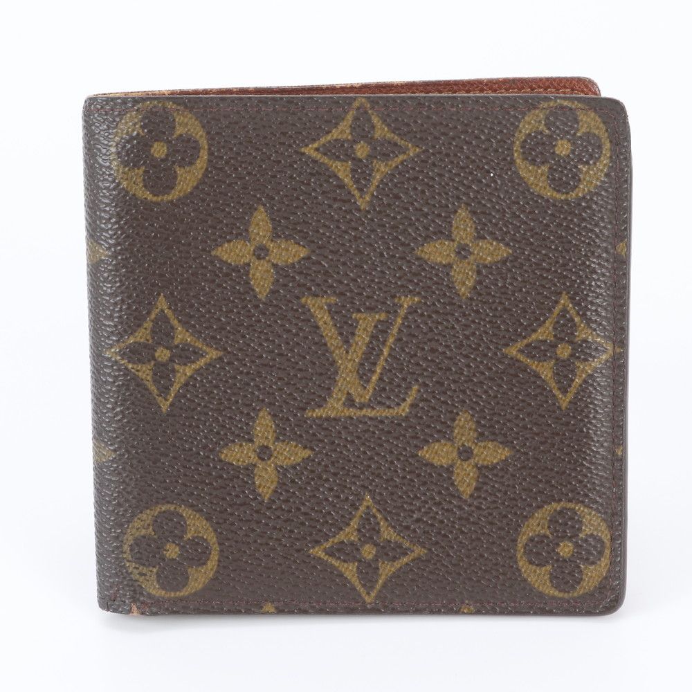 Louis Vuitton Monogram Portefeuille Cartes Credit Monet Leather Bifold Wallet