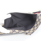 Gucci GG Canvas Leather Belt Bag Body Waist Pouch — view 7