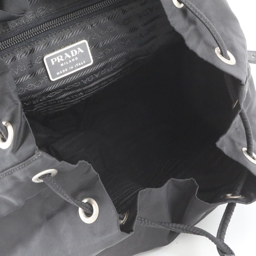 Prada Tessuto Nylon Backpack Shoulder Bag — view 7