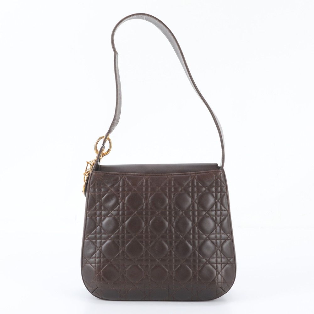 Dior Cannage Lady MA Leather Shoulder Bag — view 3