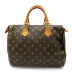 Louis Vuitton Speedy 30 Monogram Handbag Brown — view 4