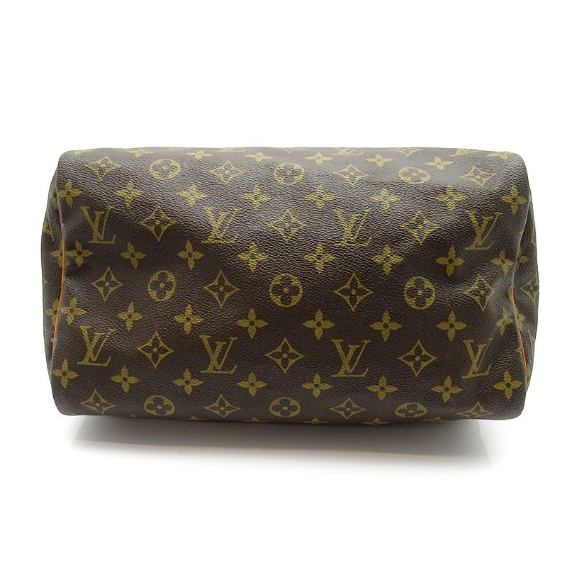 Louis Vuitton Speedy 30 Monogram Handbag Brown — view 6