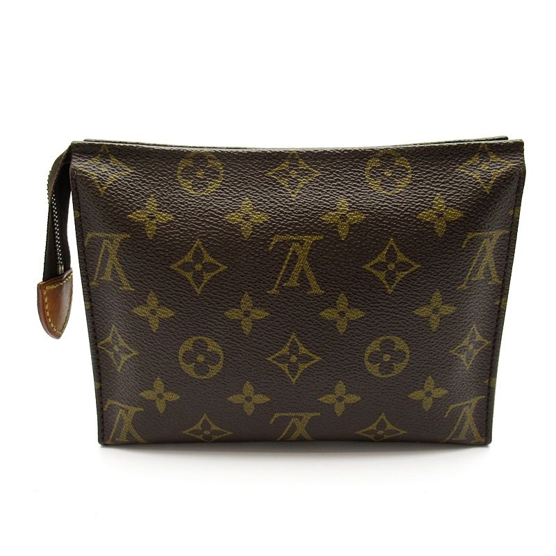 Louis Vuitton Poche Toilette 19 Monogram Second Bag Brown — view 3