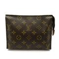 Louis Vuitton Poche Toilette 19 Monogram Second Bag Brown