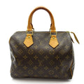 Louis Vuitton Speedy 25 Monogram Handbag Brown