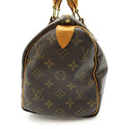 Louis Vuitton Speedy 25 Monogram Handbag Brown — view 5
