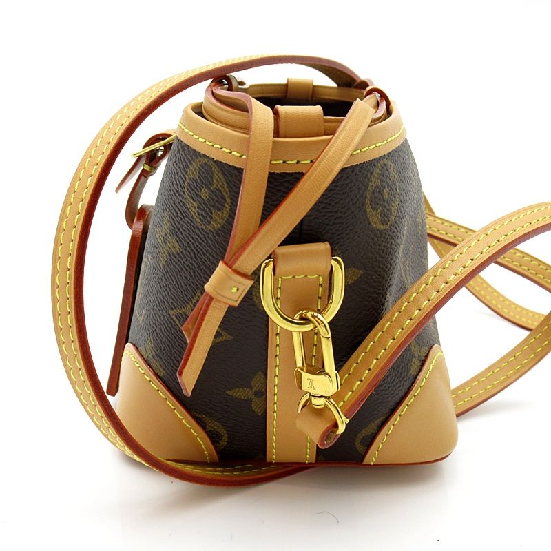 Louis Vuitton Noe Perse Shoulder Bag Monogram Brown — view 3