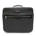 Louis Vuitton Pilot Case Damier Graphite Travel Bag Black Gray