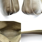Hermes Evelyne 3 PM Taurillon Clemence Shoulder Bag Etoupe — view 8