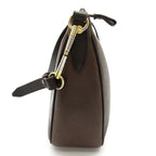 Gucci Vintage Shoulder Bag Leather Brown — view 5
