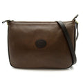 Gucci Vintage Shoulder Bag Leather Brown