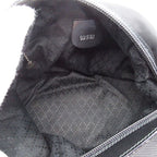 Gucci Bamboo Handbag Nylon Leather Black — view 7