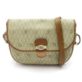 Dior Honeycomb Shoulder Bag Leather Beige