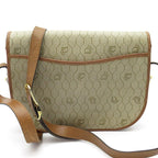 Dior Honeycomb Shoulder Bag Leather Beige — view 4