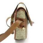 Dior Honeycomb Shoulder Bag Leather Beige — view 5