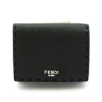 Fendi Compact Wallet Leather Black