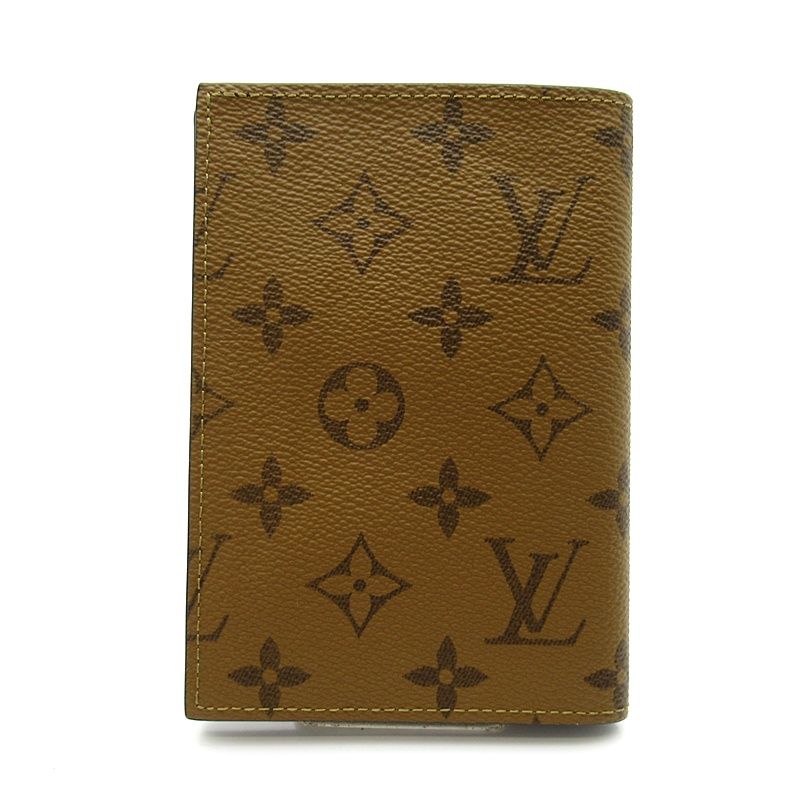 Louis Vuitton Couverture Passport Monogram Reverse Brown — view 2