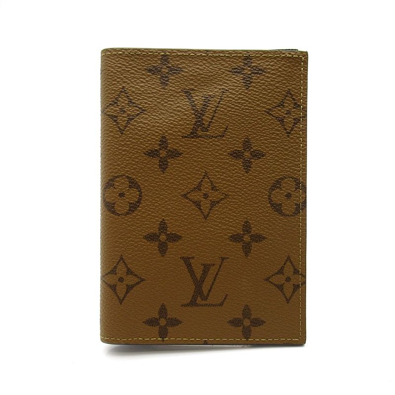 Louis Vuitton Couverture Passport Monogram Reverse Brown
