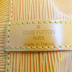 Louis Vuitton Shoulder Bag Epi Leather Petite Noe Tassiri Yellow Drawstring — view 6