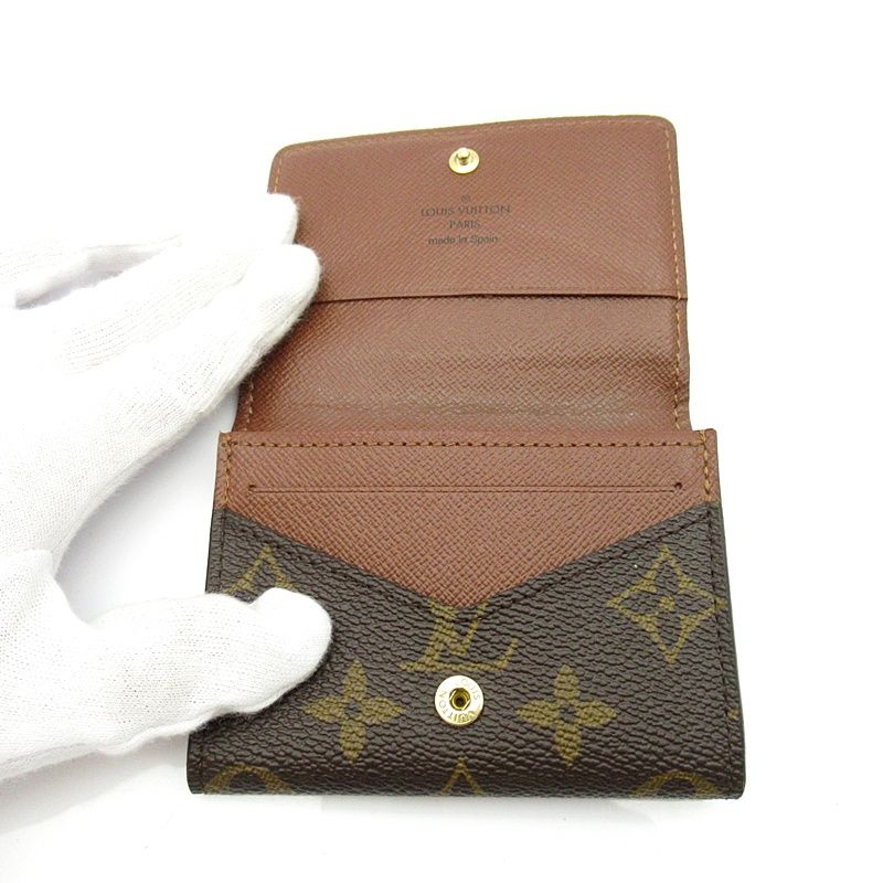 Louis Vuitton Envelope Business Card Holder Monogram Brown — view 6