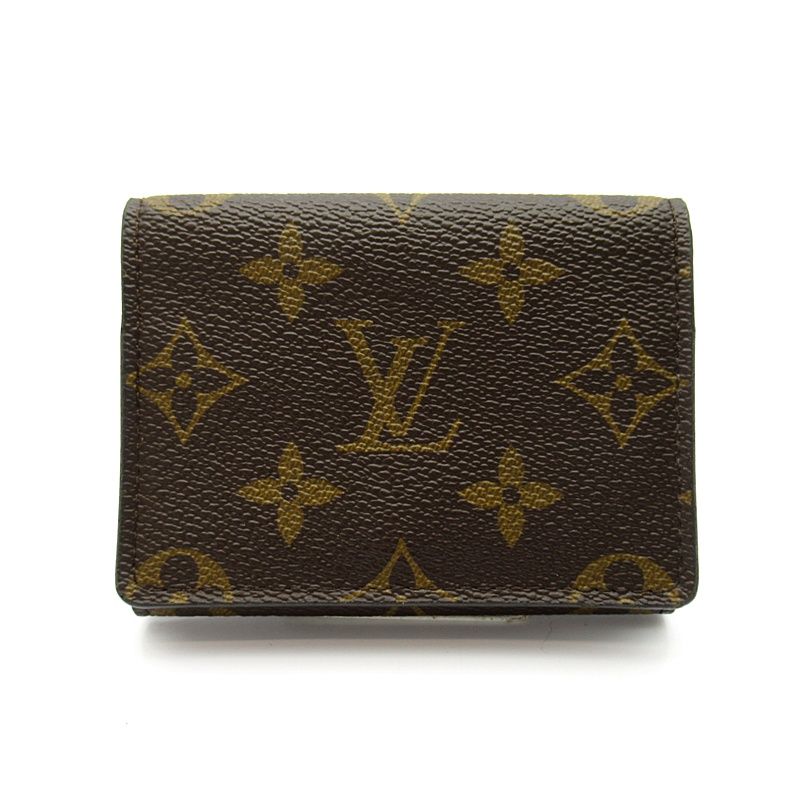 Louis Vuitton Envelope Business Card Holder Monogram Brown