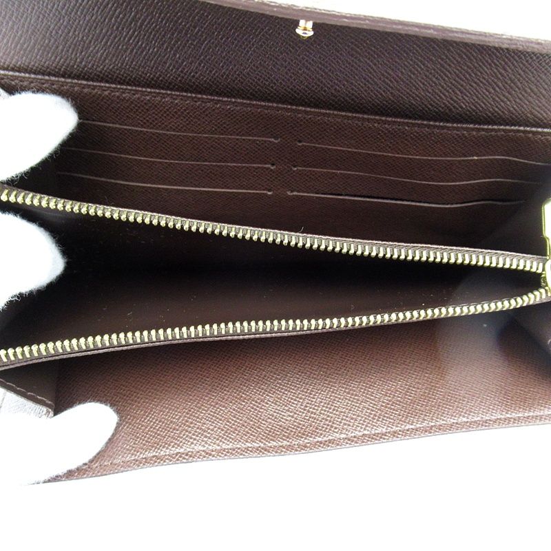 Louis Vuitton Portefeuille Sarah Damier Brown Wallet — view 5