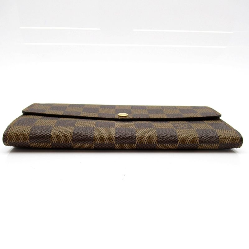 Louis Vuitton Portefeuille Sarah Damier Brown Wallet — view 3