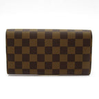 Louis Vuitton Portefeuille Sarah Damier Brown Wallet — view 2