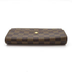 Louis Vuitton Portefeuille Sarah Damier Brown Wallet — view 3