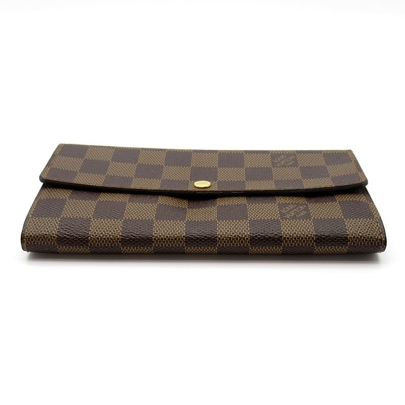 Louis Vuitton Portefeuille Sarah Damier Brown Wallet — view 4